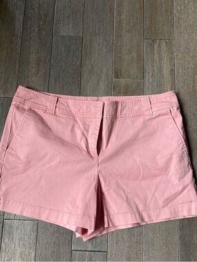 New York & Company Peach Cotton  Shorts, Size 12